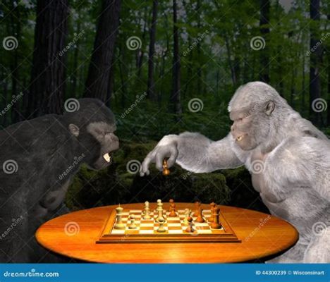 do apes swim? do apes play chess?